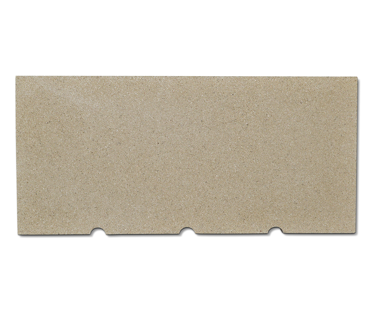 Fireplace Ibiza pierre de plaque arrire haut